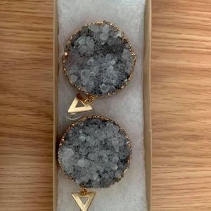 Druzy earrings from Boutique